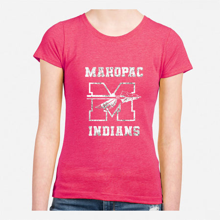 Mahopac Indians girls youth tee