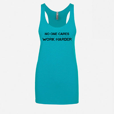 WORK HARDER tank