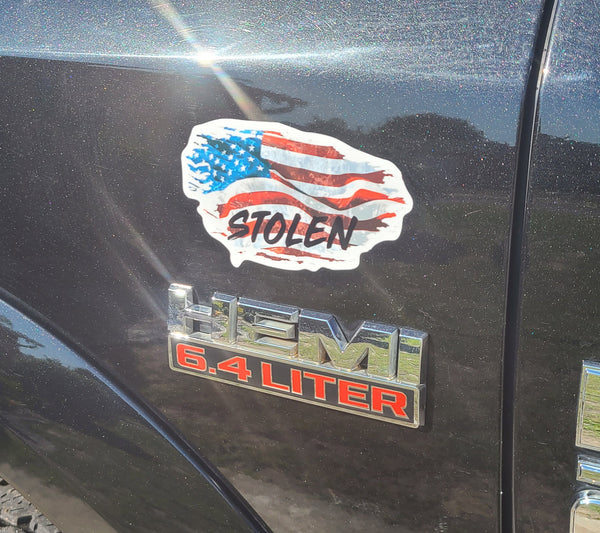 STOLEN FLAG OG sticker