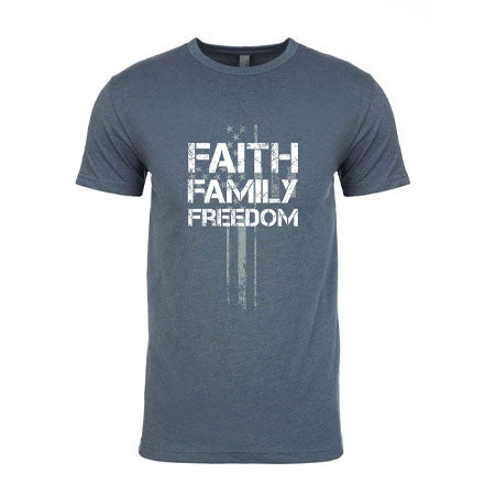 FAITH FAMILY FREEDOM tee