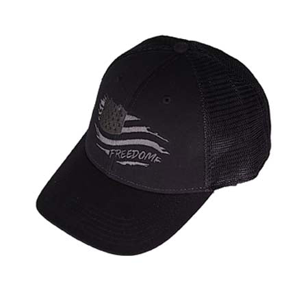 BLACKED OUT TO CHROME- FREEDOM snapback hat