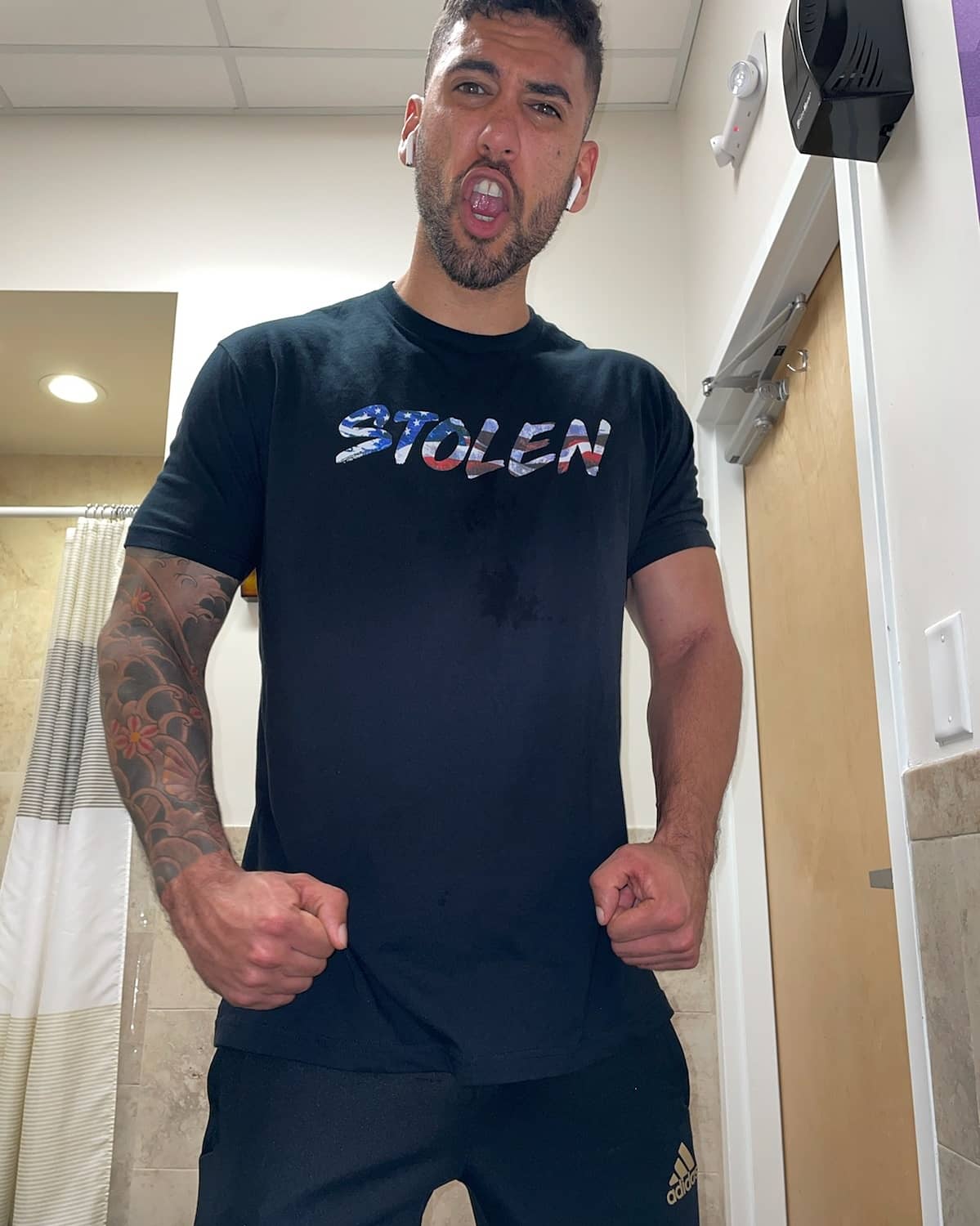 STOLEN BLACKED OUT tee