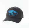 BAJA BLUE TO FREEDOM series snapback hats-charcoal grey